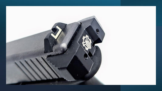 Precision Machined Aircraft-Grade Aluminum Slide Assist Compatible with Glock 17, 19, 19X, 23, 26, PSA Dagger, and More with Improved Slide Grip